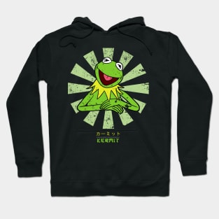 Kermit The Frog Retro Japanese Hoodie